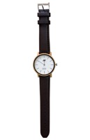    WOODEN WATCHES Maple Leather Brown