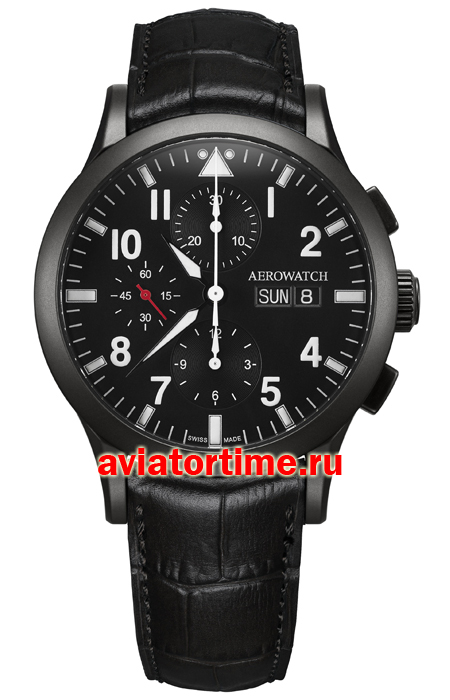    Aerowatch A 61948 NO03  Les Grandes Classiques Chronograph Pilote