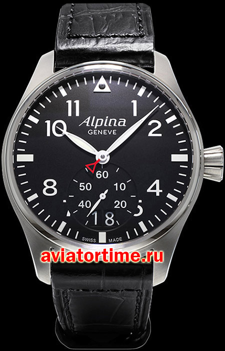  Alpina AL-280B4S6 AVIATIONStartimer Pilot Big Date