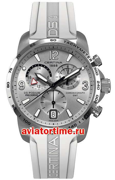    Certina C001.639.97.037.00 DS Podium Chrono GMT Precidrive Aluminium