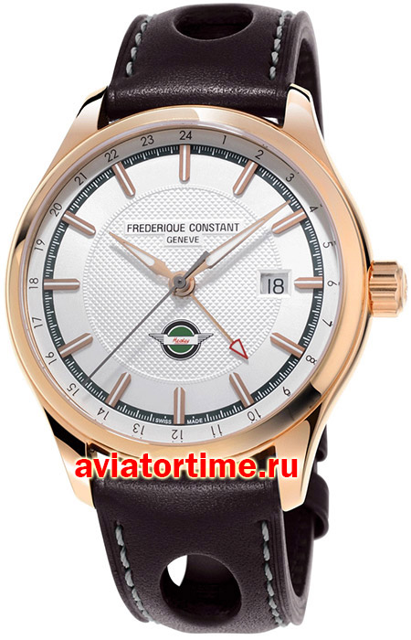   FrederiqueConstant FC-350HVG5B4 Vintage Rally Collection Healey GMT 24H