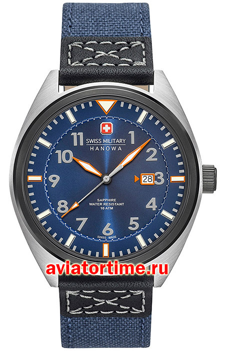    Swiss Military Hanova 06-4258.33.003 Airborne ()
