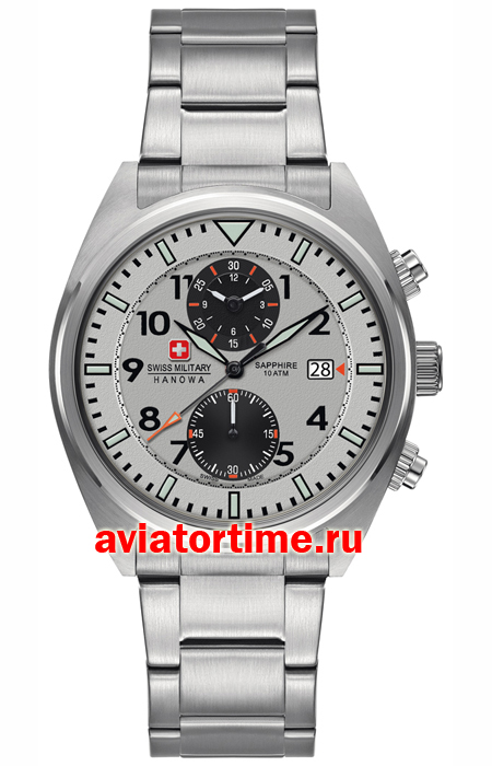    Swiss Military Hanova 06-5227.04.009 Airborne 