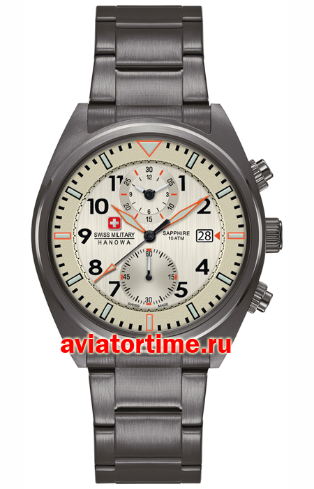    Swiss Military Hanova 06-5227.30.002 Airborne 