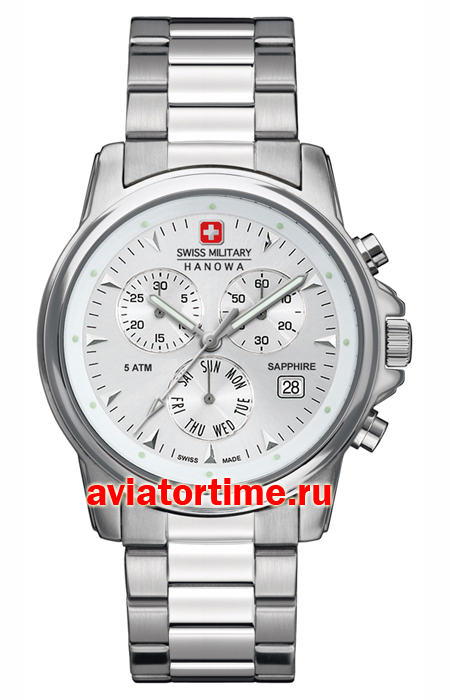    Swiss Military Hanova 6-5232.04.001 Swiss Recruit Chrono Prime