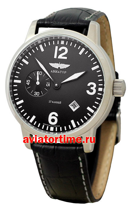 Российские часы авиатор 3105/1735645 мужские механические часы