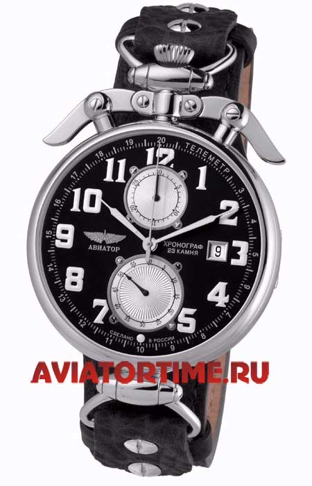 Российские часы авиатор 3133/2801436 мужские механические часы