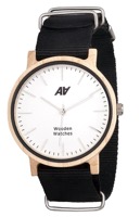    WOODEN WATCHES Maple Nato Black