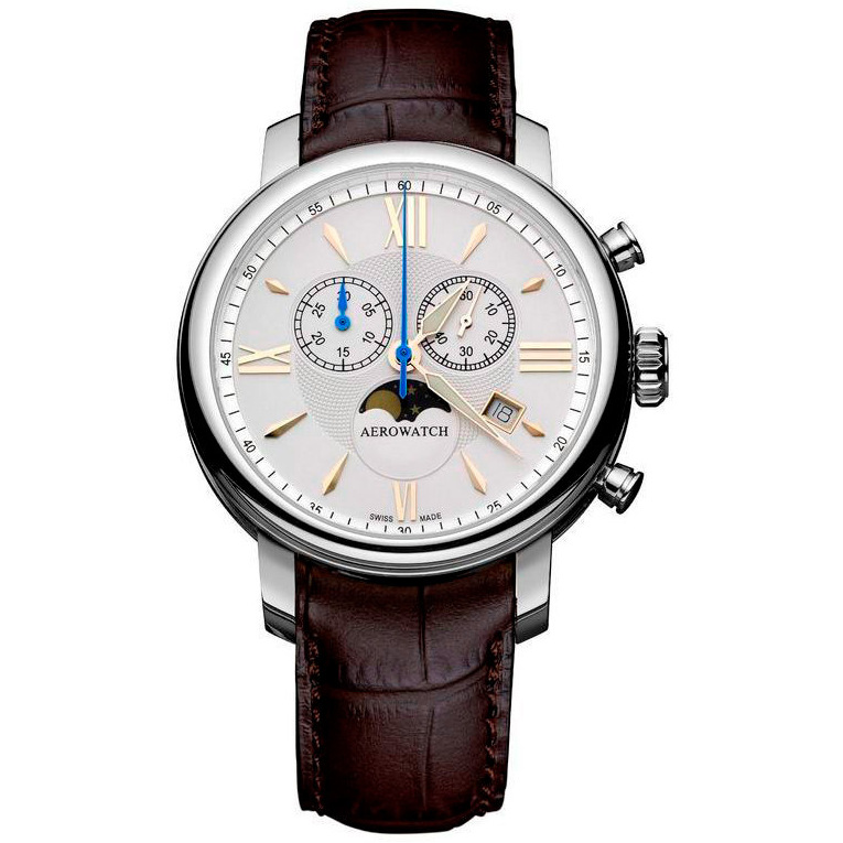Часы Aerowatch 84936 AA02 Renaissance - швейцарские часы с хронографом.