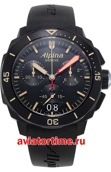   Alpina AL-372LBBG4FBV6 AVIATIONStartimerPilot Chronograph Big Date