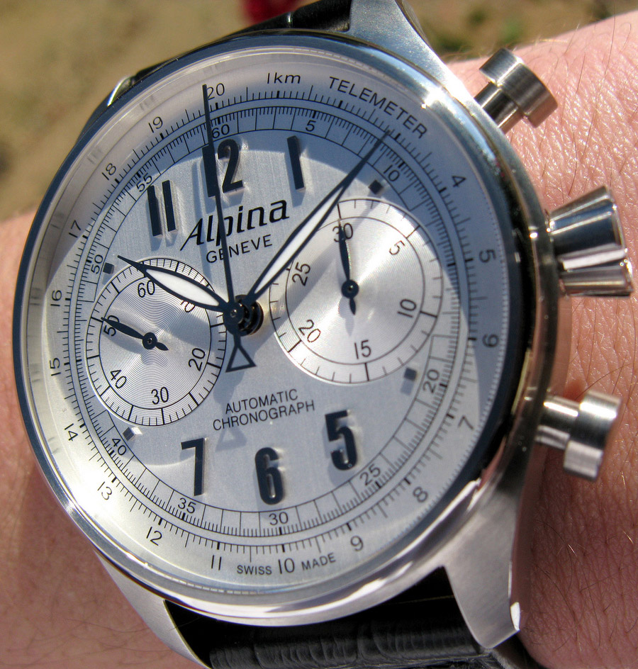 Швейцарские наручные часы Alpina A-860SCP4S6 AVIATION Chronograph