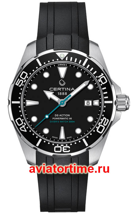    Certina C032.407.17.051.60 DS ACTION DIVER POWERMATIC 80
SEA TURTLE CONSERVANCY SPECIAL EDITION