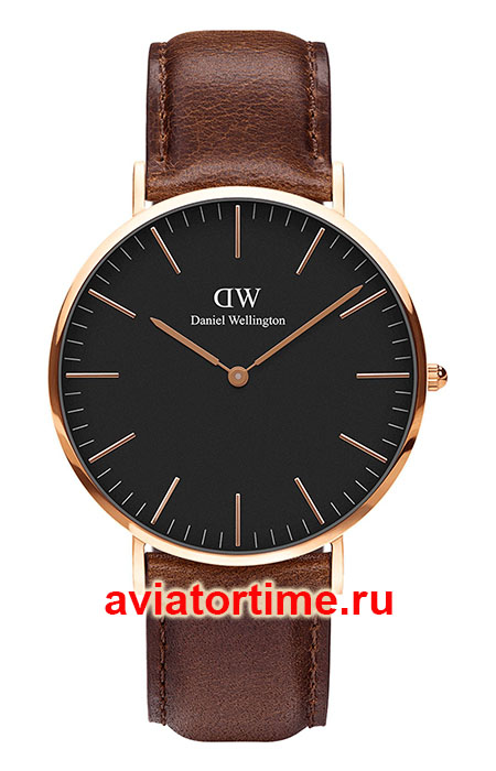 Шведские наручные часы Daniel Wellington DW00100125 Classic Black Bristol