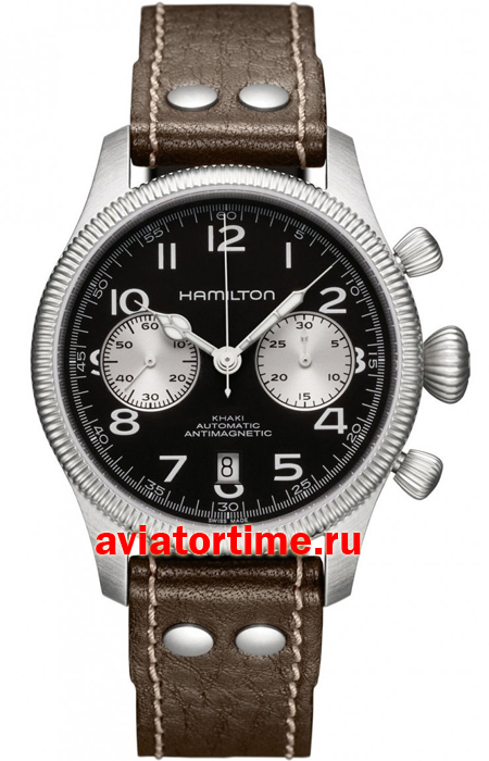    HAMILTON H60416533 Khaki Pioneer Auto Chrono