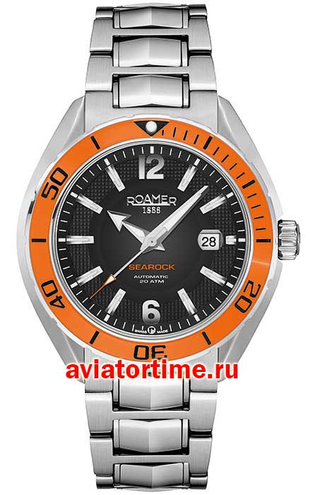 Мужские швейцарские часы ROAMER 211 633 41 04 20 Searock Pro