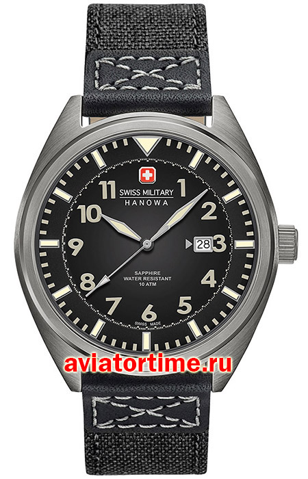    Swiss Military Hanova 06-4258.30.007 Airborne ()