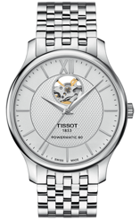 Швейцарские часы TISSOT T063.907.11.038.00 Powermatic 80 Open Heart