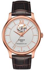 Швейцарские часы TISSOT T063.907.36.038.00 Powermatic 80 Open Heart
