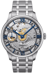 Швейцарские часы TISSOT T099.405.11.418.00 Chemin Des Tourelles Squelette Mechanical