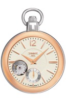 Швейцарские часы TISSOT T85.340.529.267.01 T-Pocket MECHANICAL SKELETON