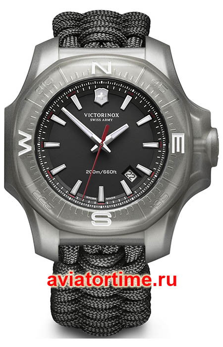 Мужские швейцарские часы Victorinox 241726 I.N.O.X. с бампером