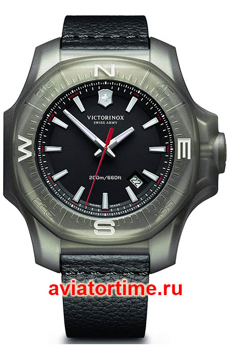 Мужские швейцарские часы Victorinox 241737 I.N.O.X. с бампером