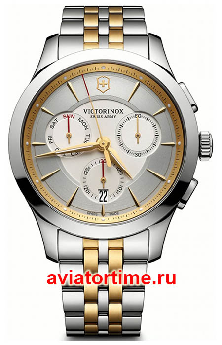 Мужские швейцарские часы Victorinox 241747 Alliance Chronograph