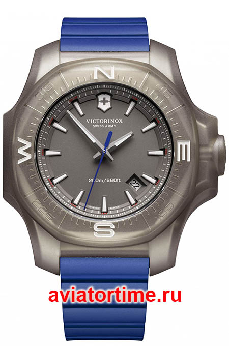 Мужские швейцарские часы Victorinox 241759 I.N.O.X. с бампером