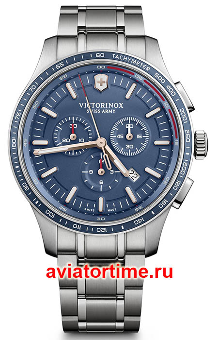 Мужские швейцарские часы Victorinox 241817 Alliance Sport Chronograph