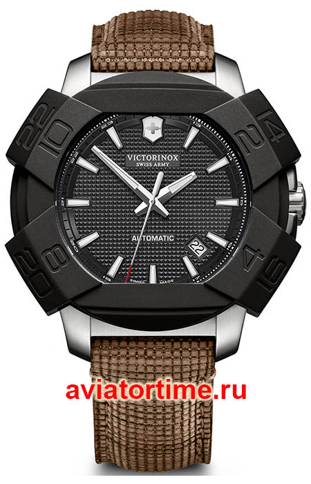 Мужские швейцарские часы Victorinox 241836 I.N.O.X. с бампером