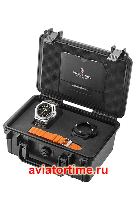 Мужские швейцарские часы Victorinox 241894 I.N.O.X. бампер