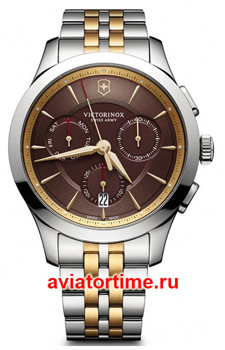 Мужские швейцарские часы Victorinox 249116 Alliance Chronograph