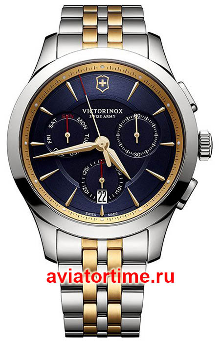 Мужские швейцарские часы Victorinox 249118 Alliance Chronograph
