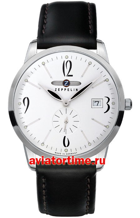 Немецкие наручные мужские часы Zeppelin 73341 Flatline